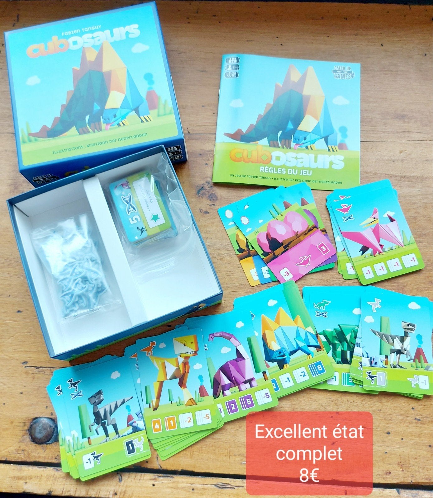 Jeu de stratégie Cubosaurs, Enlèvement ou Envoi, Comme neuf