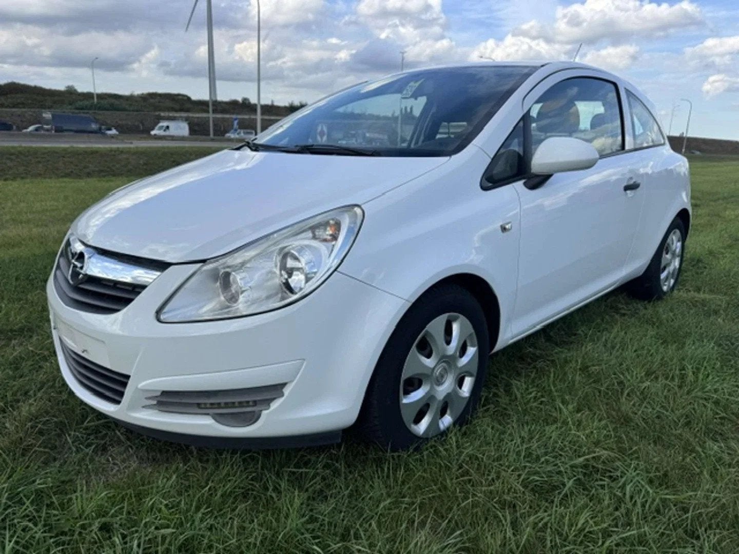 Opel Corsa Corsa 1.0i / garantie 12m. (bj 2010), Euro 5, Stof, Gebruikt, Zwart