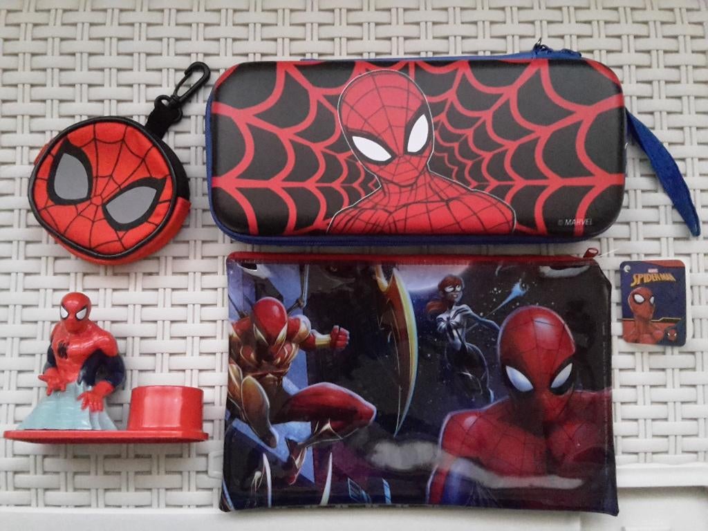 5 Nieuwe Spiderman spullen (meer foto’s), samen voor 30 Euro, Collections, Personnages de BD, Enlèvement ou Envoi, Super héros