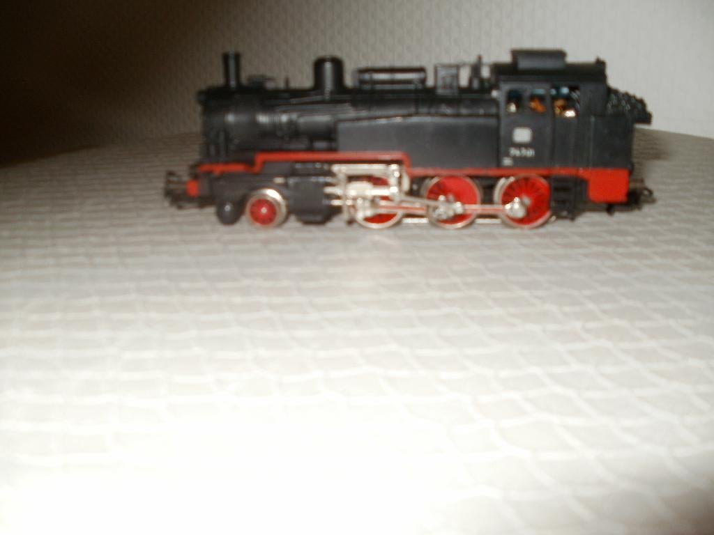 Marklin Ho 3095 analoge Stoomlocomotief DB 74 701, Analogique, Enlèvement ou Envoi, Courant alternatif, Utilisé