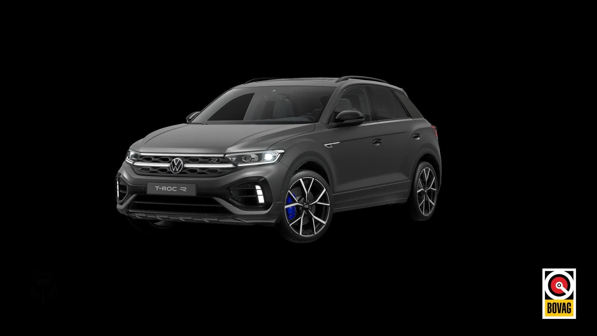 Volkswagen T-Roc R 2.0 4M Panodak | Akrapovic | Vol Leer | B, Auto's, Automaat, Verwarmde buitenspiegels, 198 g/km, SUV of Terreinwagen
