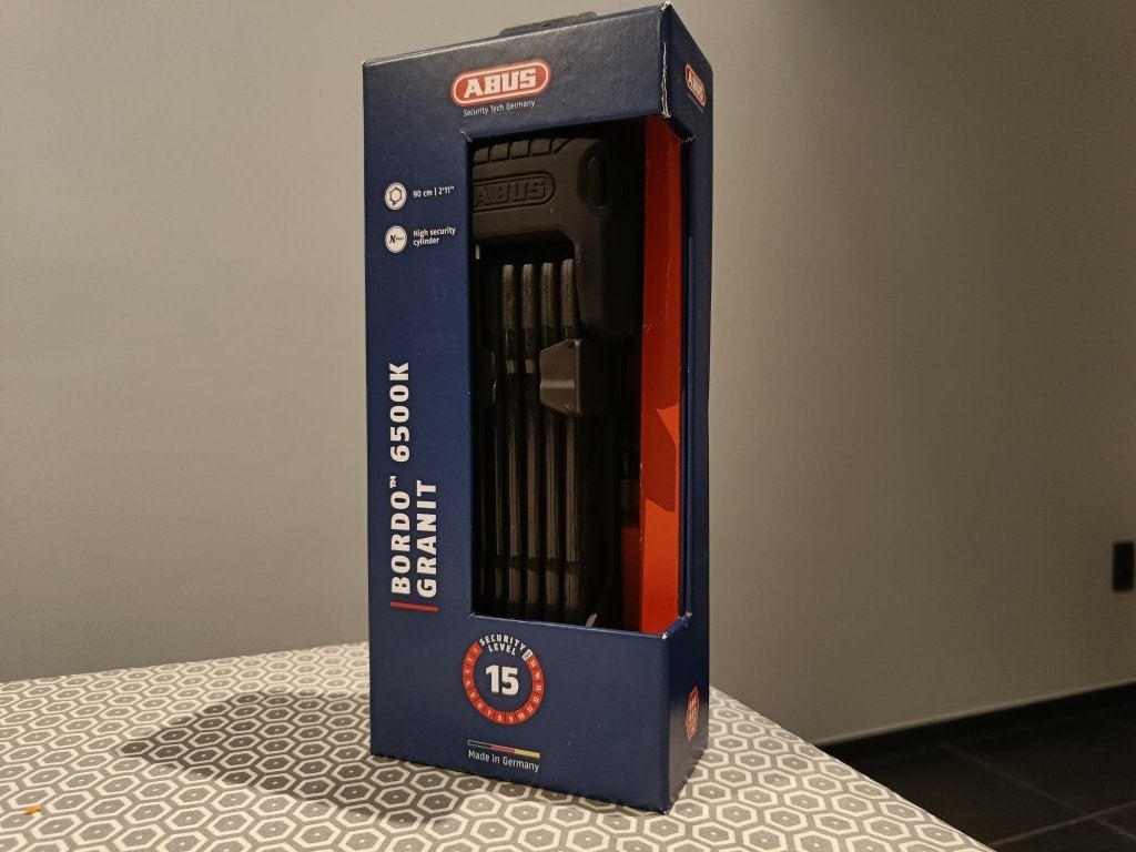 ABUS BORDO GRANIT 6500K fietsslot, Enlèvement, Neuf, Cadenas en U