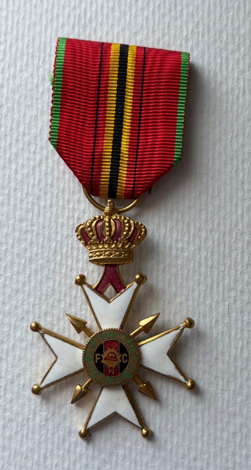 Medaille FNC, Verzamelen, Ophalen of Verzenden, Landmacht, Lintje, Medaille of Wings