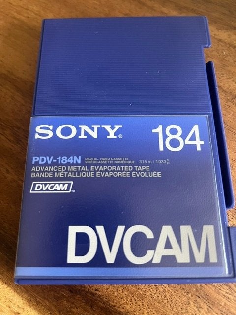 80 -tal sony dvcam 184, Audio, Tv en Foto, Overige Audio, Tv en Foto, Ophalen, Gebruikt