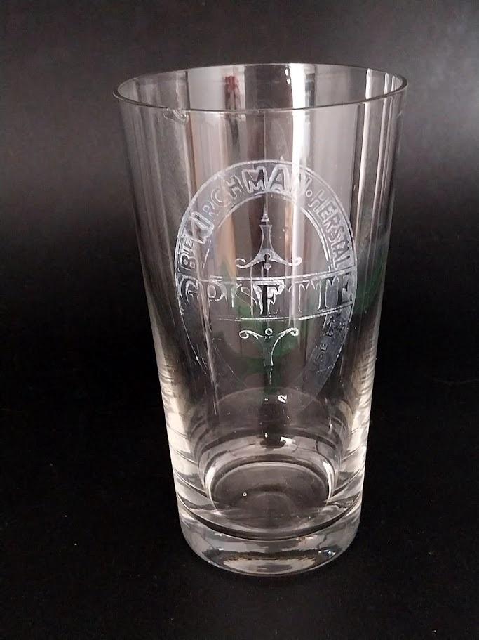 Verre KIRCHMAN   ( Herstal), Collections, Marques de bière, Enlèvement ou Envoi