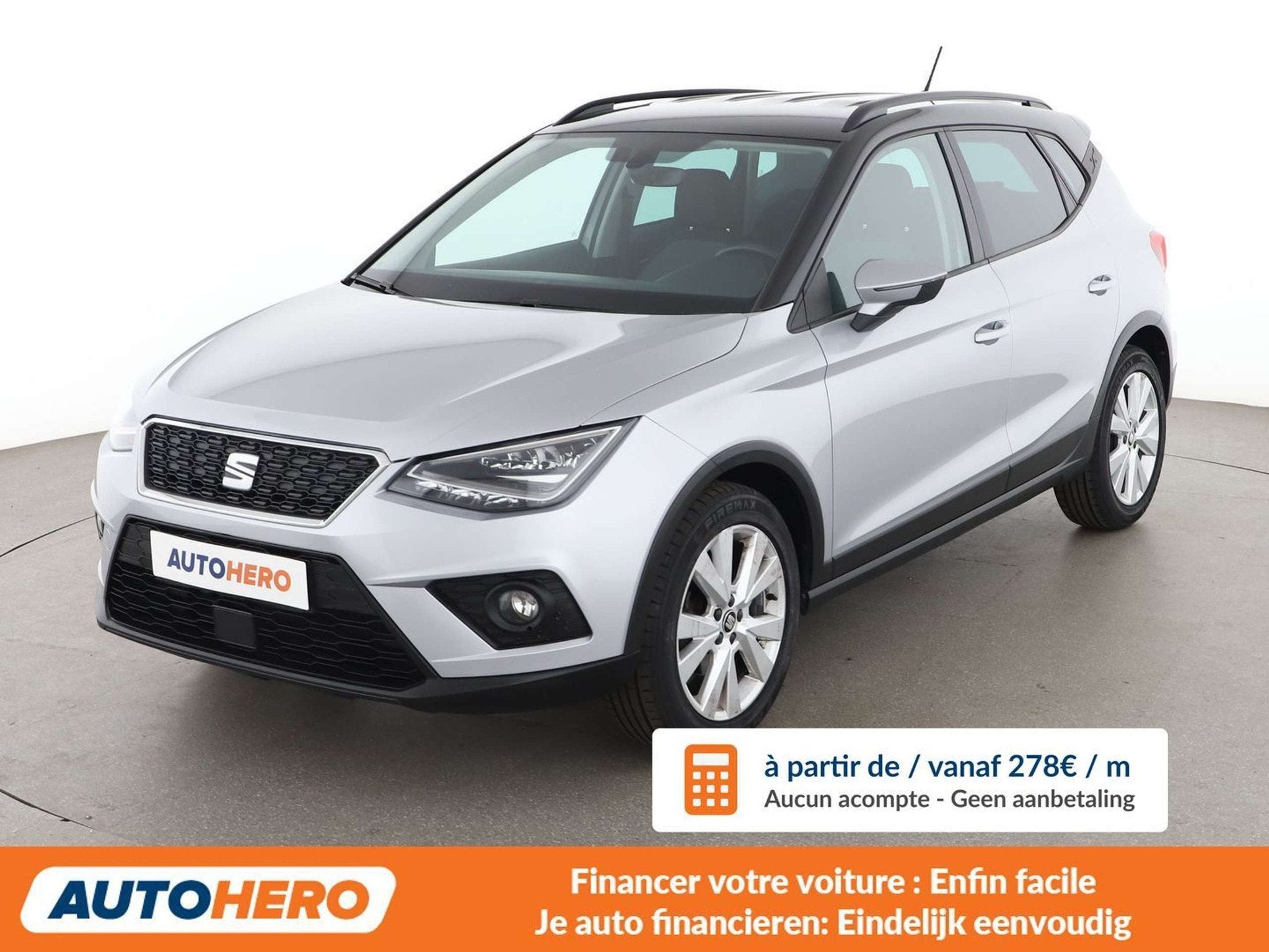 SEAT Arona 1.0 TSI Style (année de construction 2020), Autos, Argent ou Gris, Achat, Anti démarrage, 1165 kg
