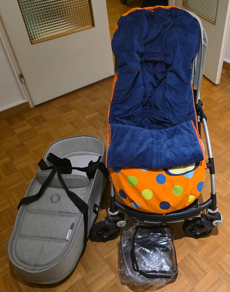 Kinderwagen Bougaboo Bee 5, Kinderen en Baby's, Bugaboo, Zo goed als nieuw, Met reiswieg, Ophalen
