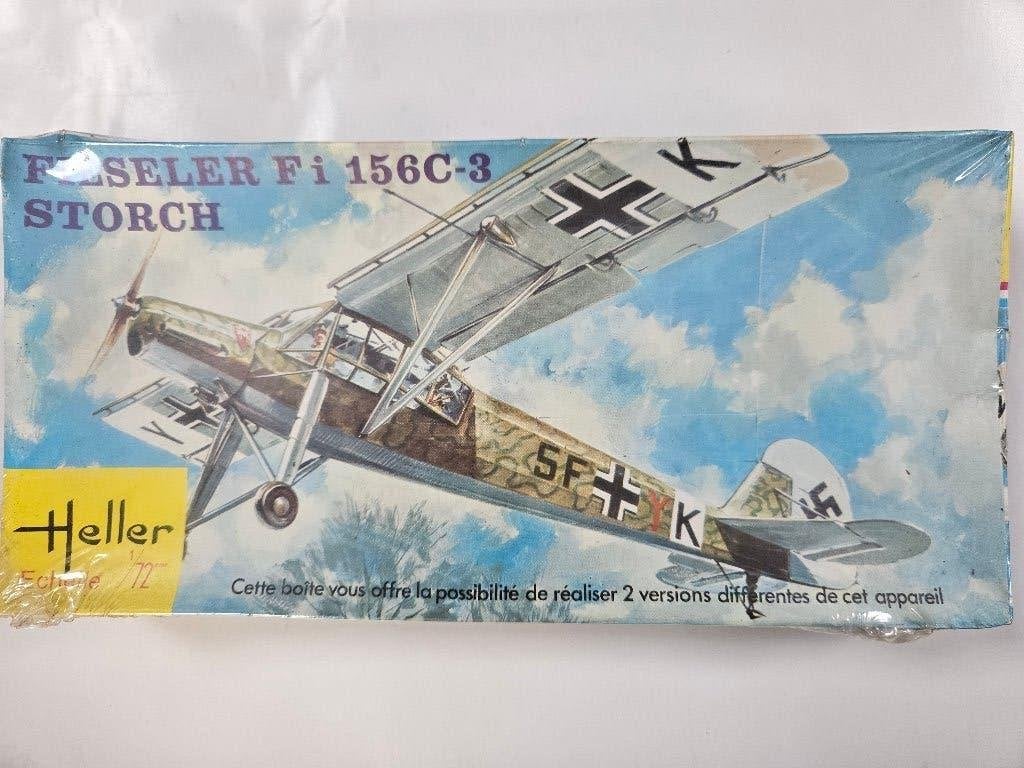 MAQUETTE  HELLER FIESELER   STORCH, Enlèvement, Neuf, Heller