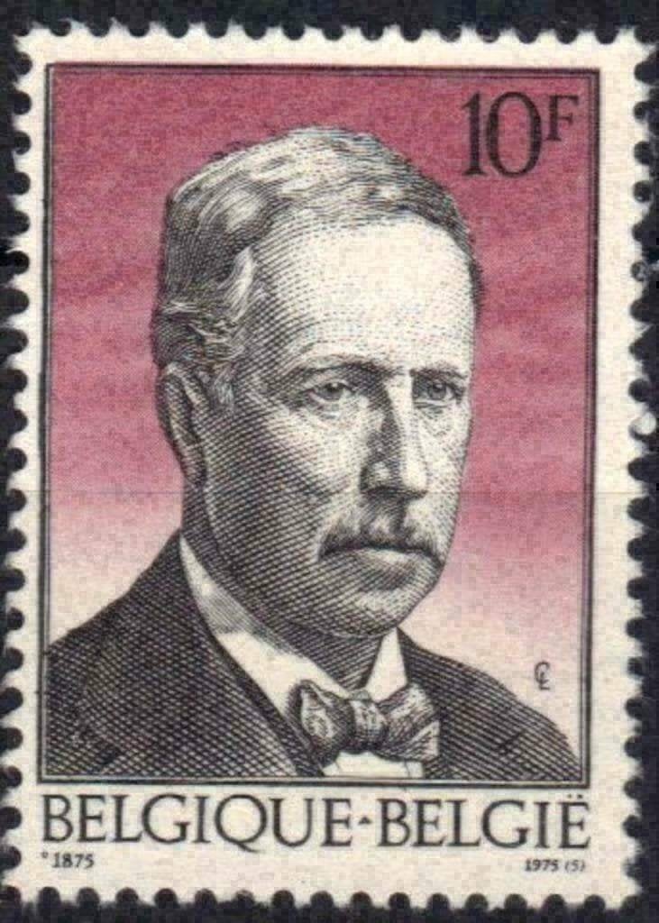 Belgique 1975 - Yvert 1752/OBP 1758 - Roi Albert Ier (ST), Envoi, Affranchi, Oblitéré