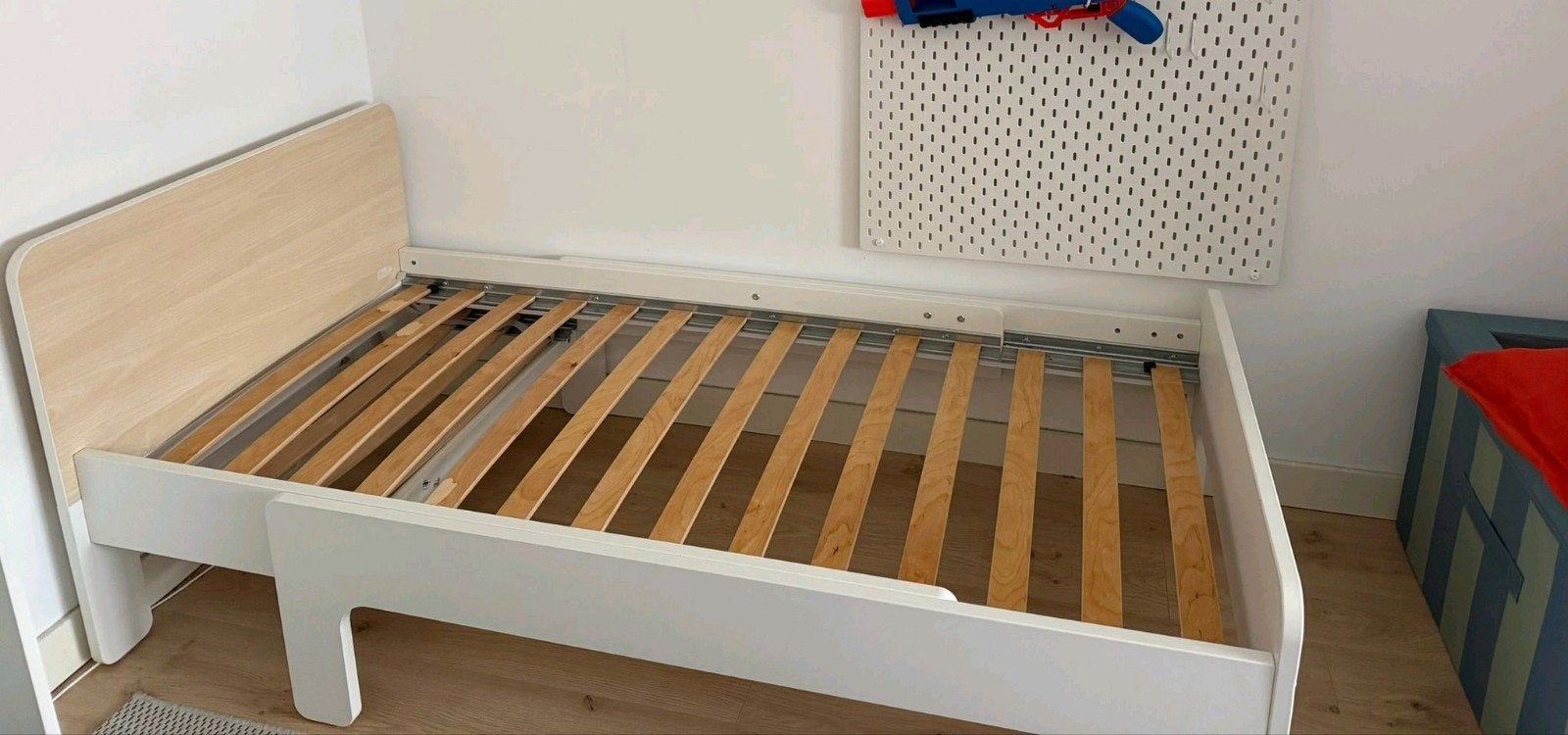 Meegroeibed ikea te koop, Kinderen en Baby's, Ophalen, Matras