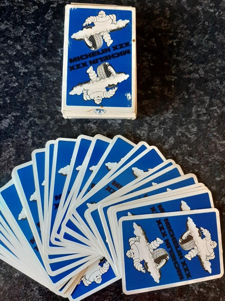 Jeu de 52 cartes à jouer MICHELIN, Enlèvement ou Envoi, Carte(s) à jouer