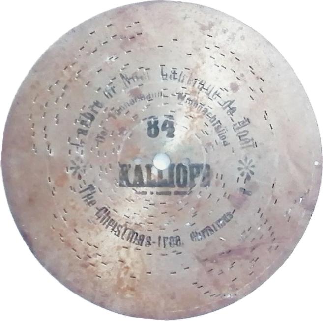 Gezocht: Kalliope Music Box Kerstmis platen (23,5cm; 9 1/4"), Antiek en Kunst, Curiosa en Brocante, Verzenden