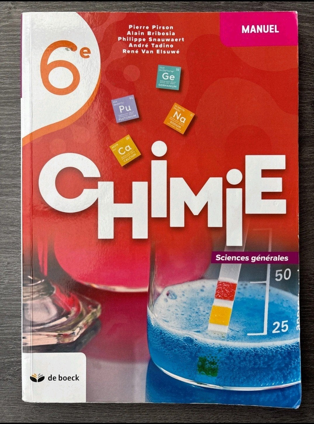 chimie 6e, Ophalen of Verzenden, Scheikunde