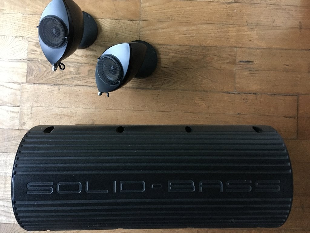 Solid Ovale Speakerset, Audio, Tv en Foto, Luidsprekerboxen, Ophalen, Gebruikt, Speakerset, 60 tot 120 watt