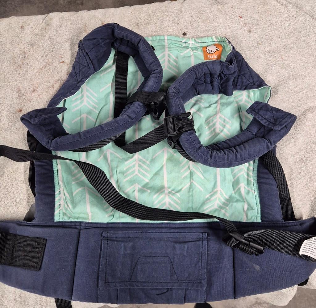 Tula draagzak, Kinderen en Baby's, Gebruikt, Buik of Rug, Draagzak, Ophalen