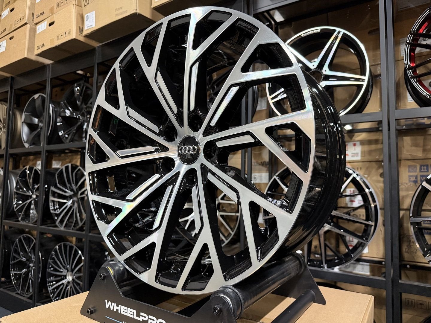 19 inch Audi S look velgen A4 A5 A6 A7 A8 Q3 Q5 Q7 8 RS5 RS6, Auto-onderdelen, Banden en Velgen, Ophalen of Verzenden, Nieuw, 19 inch