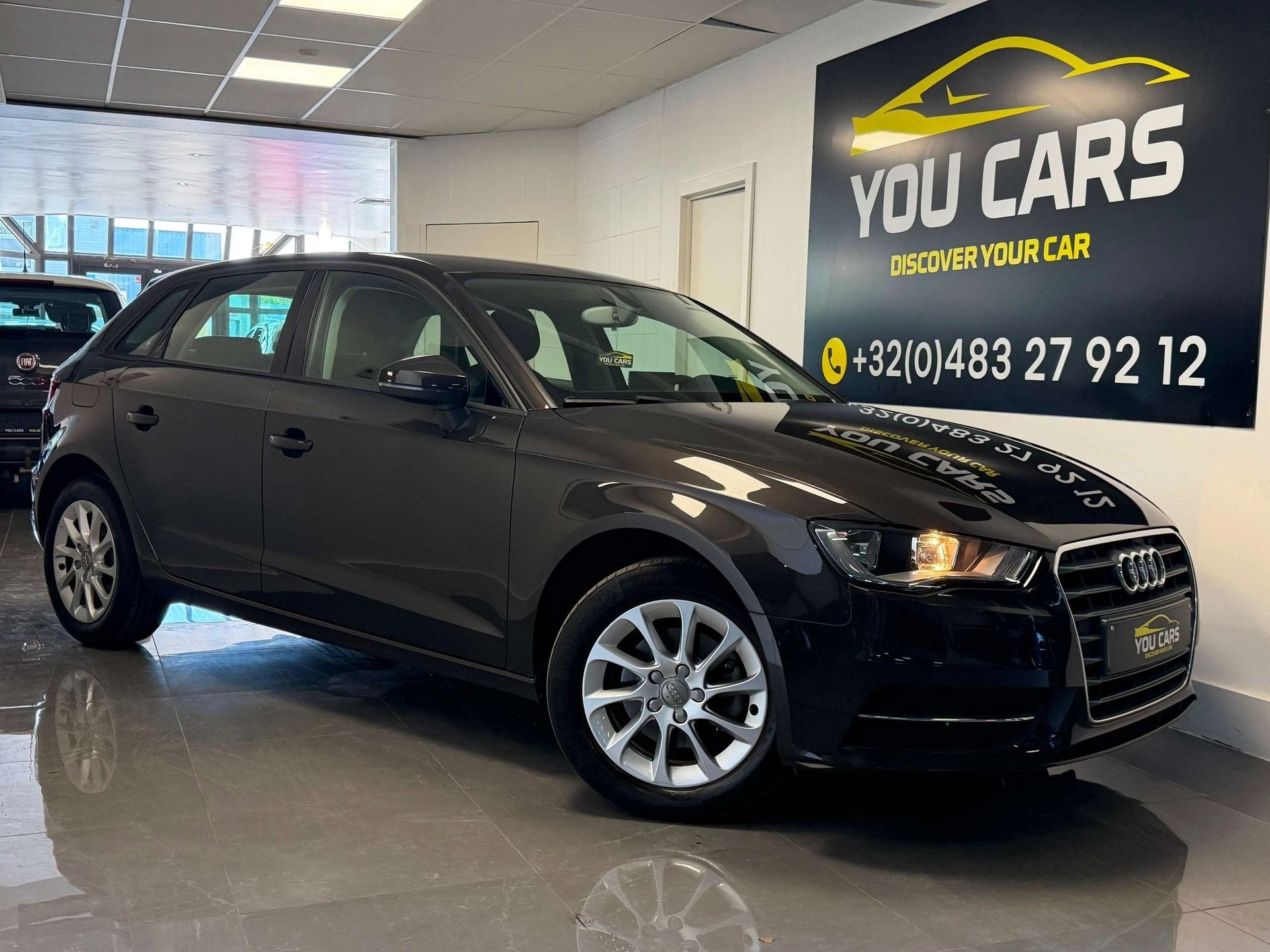 Audi A3 Sportback 1.2 TFSI Ambiente, Auto's, Audi, Gebruikt, Zwart, 4 cilinders, Bruin