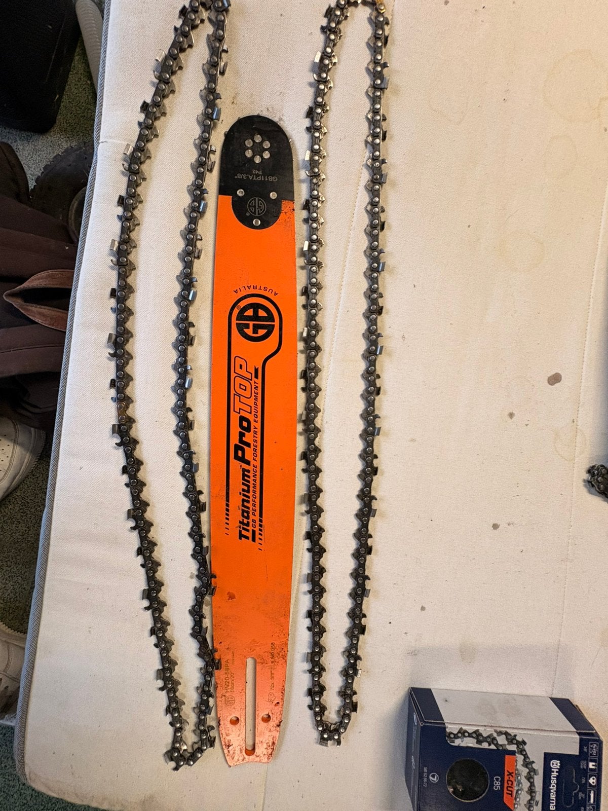 Husqvarna zaagblad en ketingen, Enlèvement ou Envoi, Comme neuf