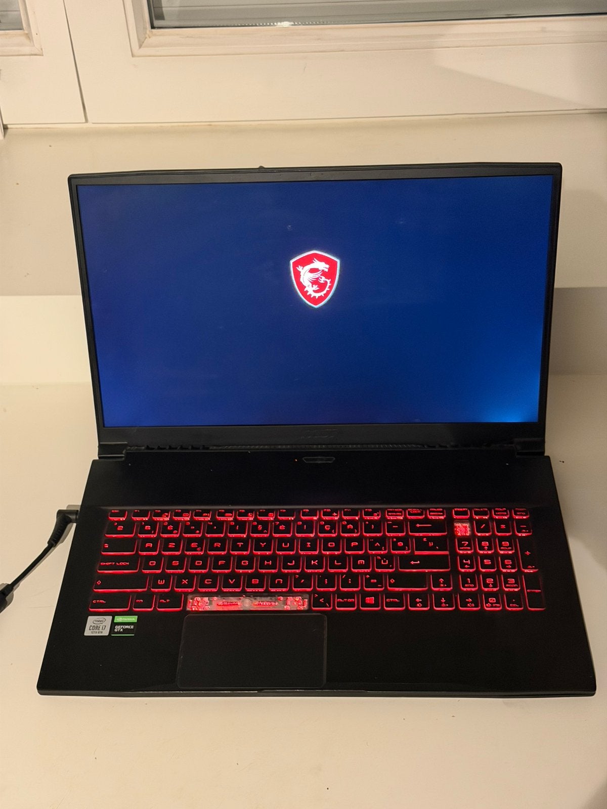 MSI GF75 Thin (i7 / 16GB RAM / GTX 1650 / 1TB HDD), Ophalen, HDD, Zo goed als nieuw, Azerty