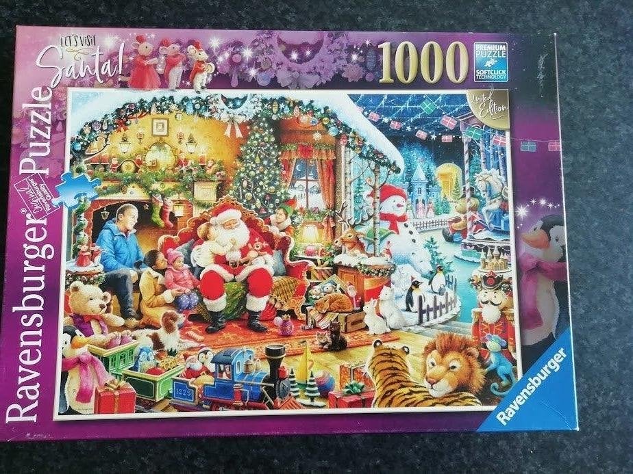 3 kerstpuzzels van 1000 stukjes voor 19€, Hobby & Loisirs créatifs, Sport cérébral & Puzzles, Enlèvement ou Envoi