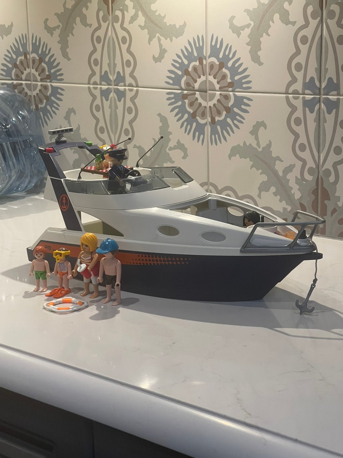 Playmobil-jacht, Gebruikt, Complete set, Boot/Schip, Family fun