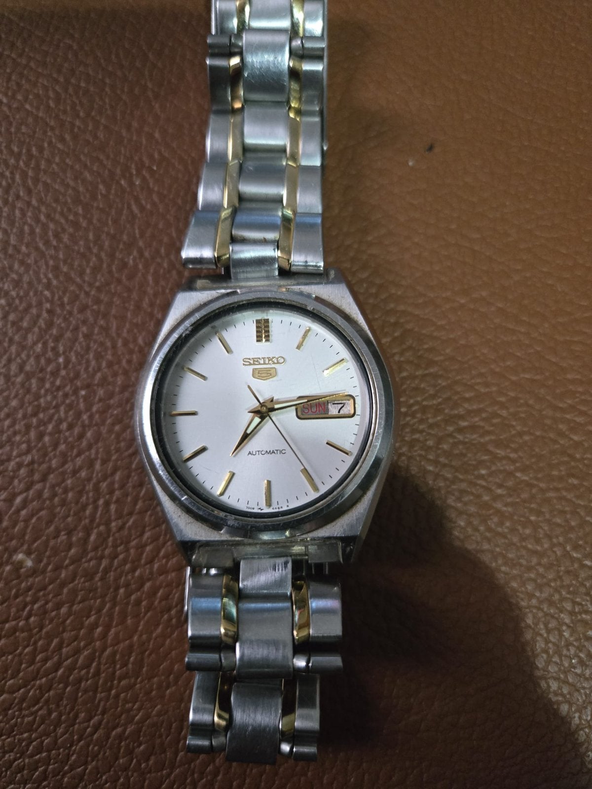 Zeldzame Seiko 5 van 1984-1994, Handtassen en Accessoires, Horloges | Antiek, Ophalen, Seiko