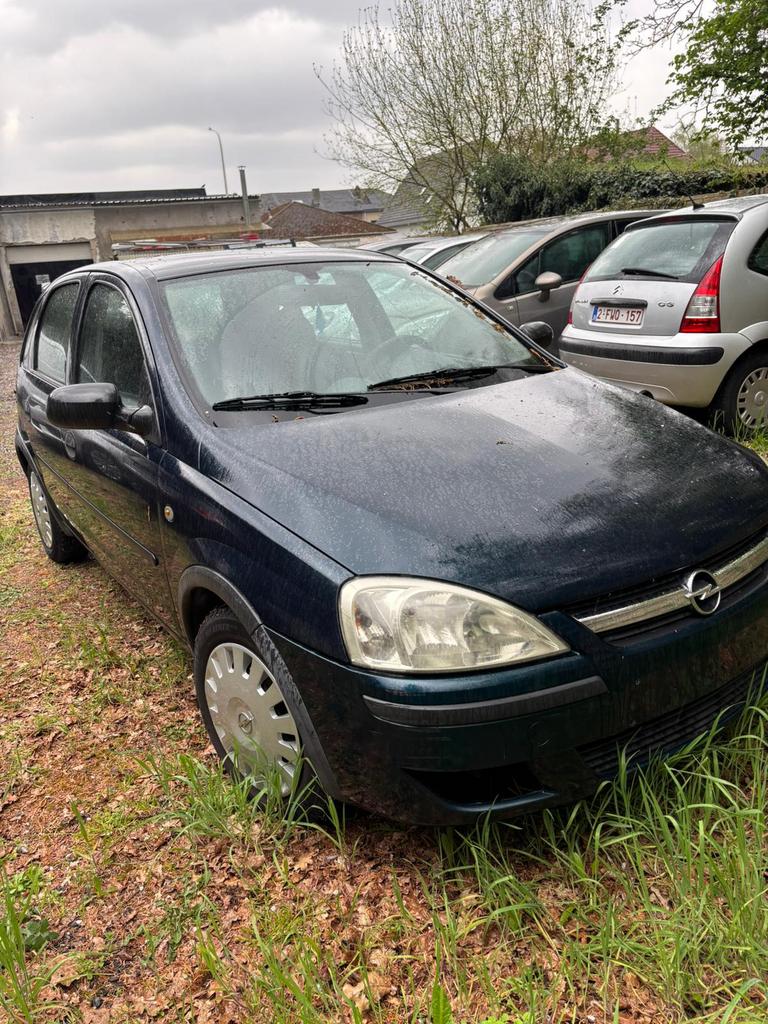 Opel corsa bj. 2005 benzine 1000cc 195.000km, Autos, Achat, 4 portes, Boîte manuelle, Noir