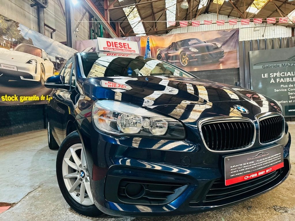BMW 216D GPS Attache remorque, Cuir, Essai à domicile, Achat, Euro 6