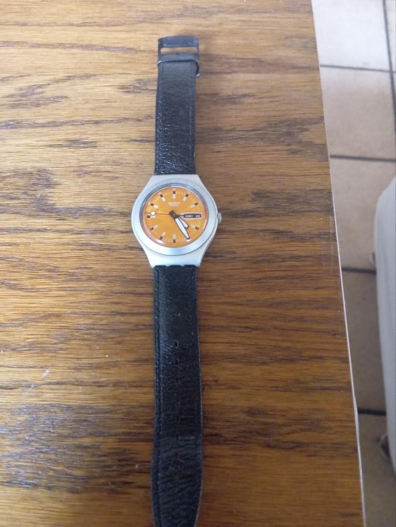 Swatch irony big aragin, Handtassen en Accessoires, Horloges | Heren, Ophalen of Verzenden, Swatch