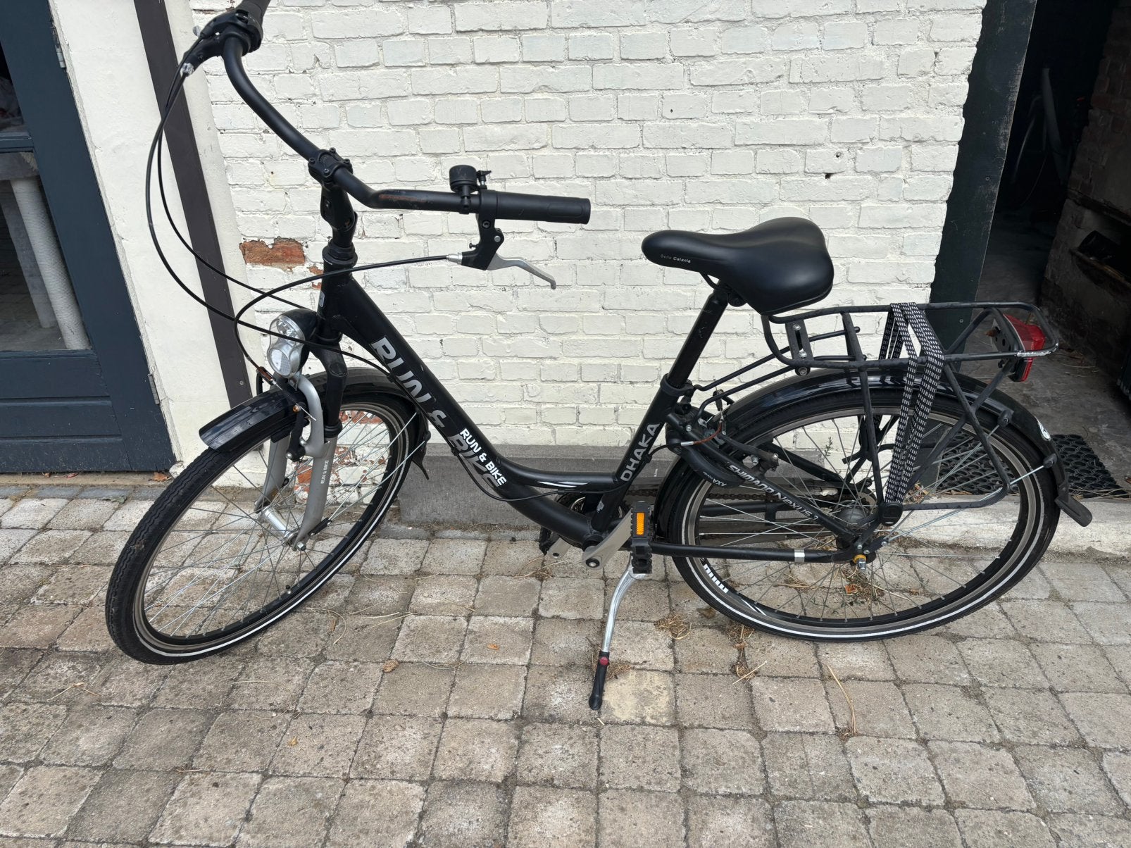 Run and bike fiets, Fietsen en Brommers, Ophalen, Gebruikt, Handrem