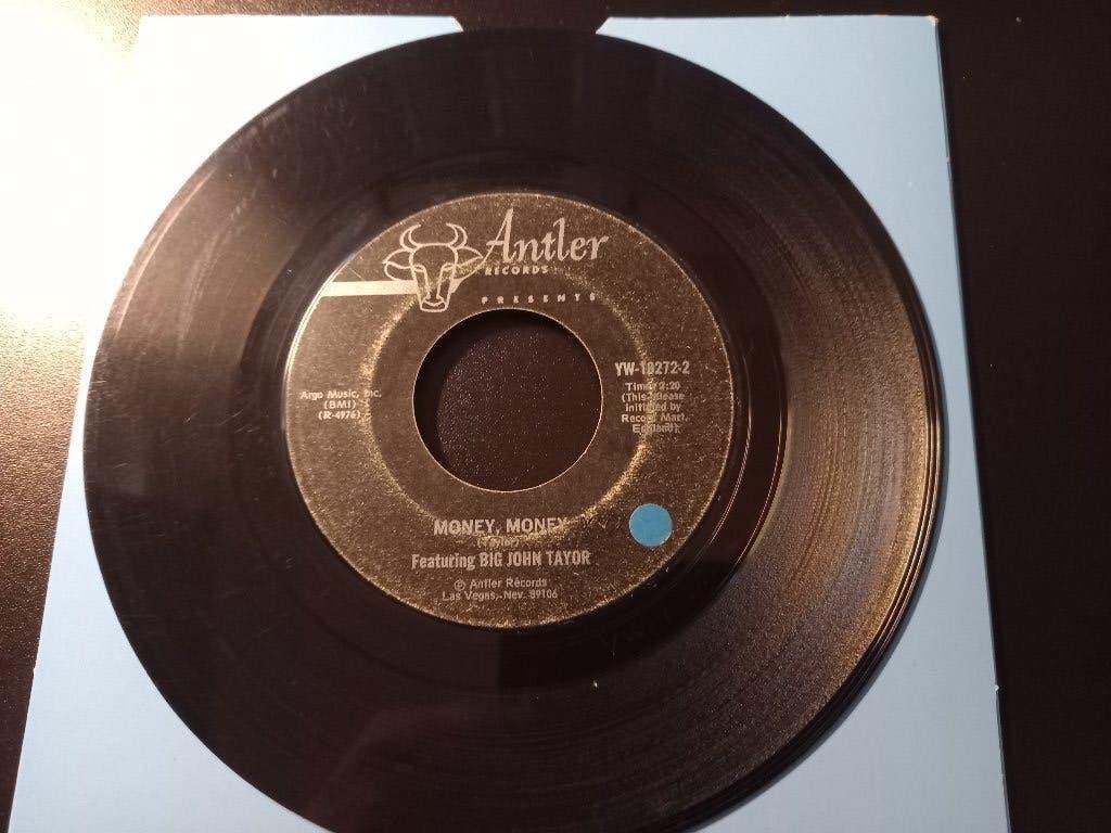 Big John Taylor  - Money, Money '7 « Popcorn », Enlèvement ou Envoi, 7 inch, Autres genres, Utilisé