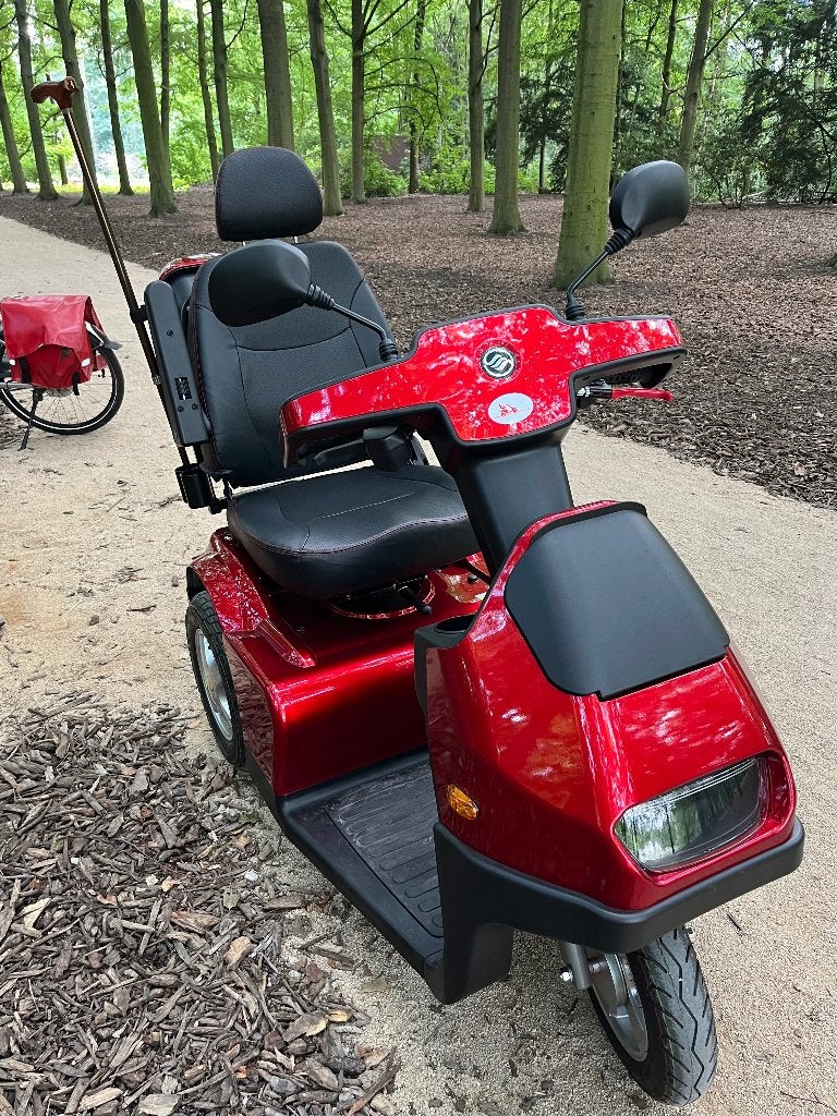 Scootmobiel Afikim Breeze S3plus, Afikim, 46 km ou plus, Comme neuf, 11 à 15 km/h
