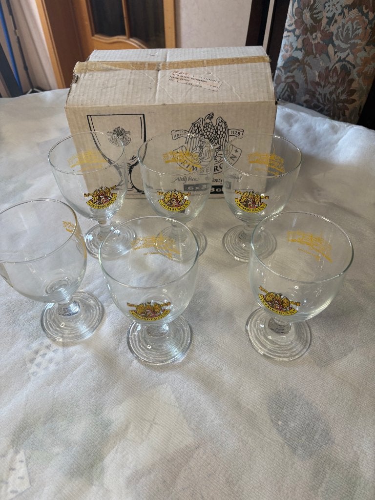 Drinkglazen GRIMBERGEN, Ophalen