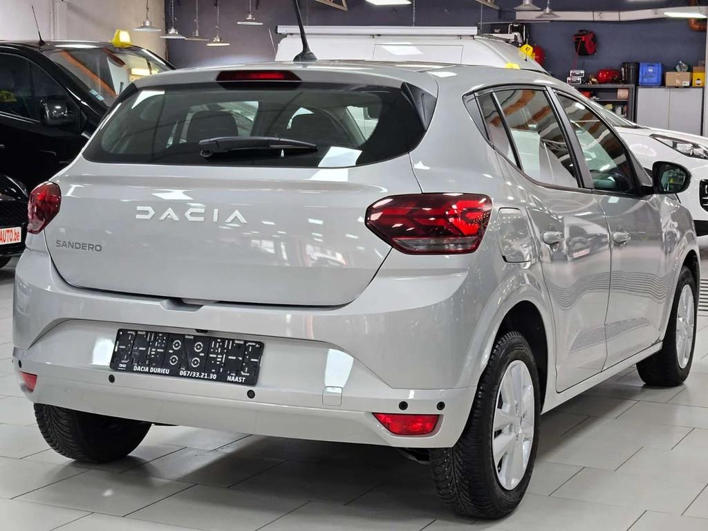 Dacia Sandero 1.0TCe Auto Android Carplay Led CAM Cruise Fro, Auto's, Automaat, Stof, Gebruikt, 91 pk