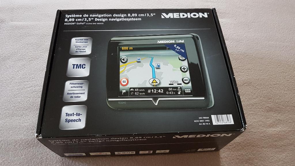 SYSTÈME DE NAVIGATION MEDION, Autos : Divers, Navigation de voiture, Enlèvement ou Envoi, Utilisé