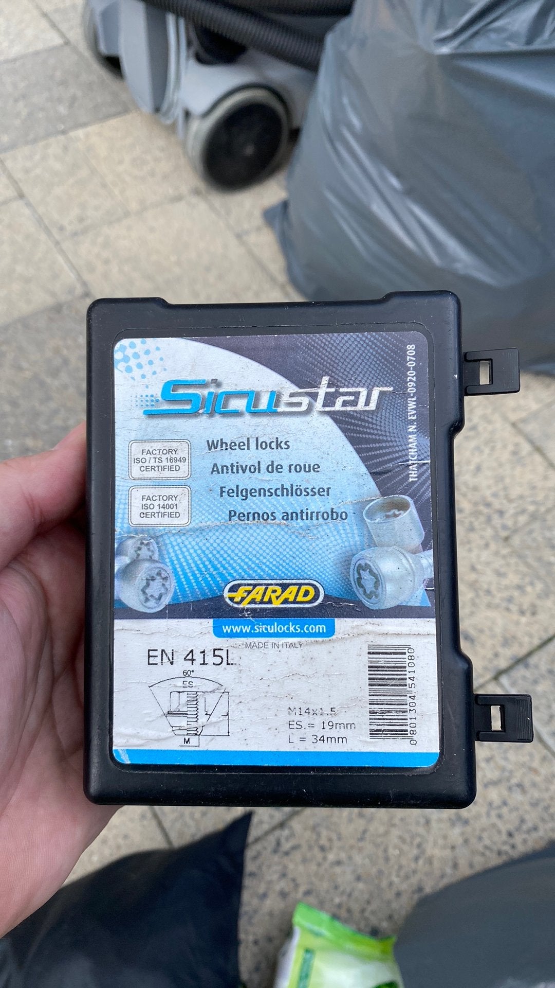 set Sicustar wielsloten (model EN 415L), Gebruikt