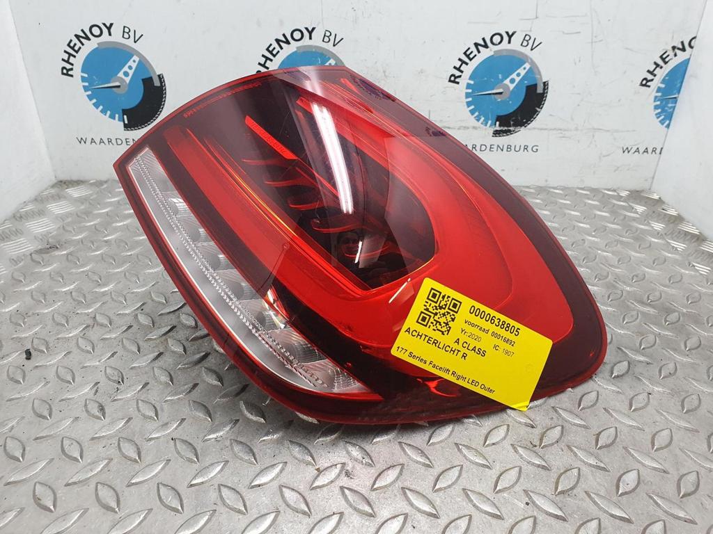 MERCEDES A CLASS A180 BUSINES SOLUTION AMG  ACHTERLICHT R 20, Auto-onderdelen, Verlichting, Gebruikt, ARN erkend, Stiba lid, Erkend duurzaam
