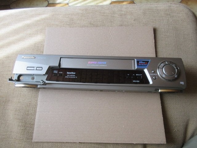 Panasonic VCR Méca Z NVSJ410 voorpaneel., Audio, Tv en Foto, Videospelers, Verzenden, Zo goed als nieuw, VHS-speler of -recorder