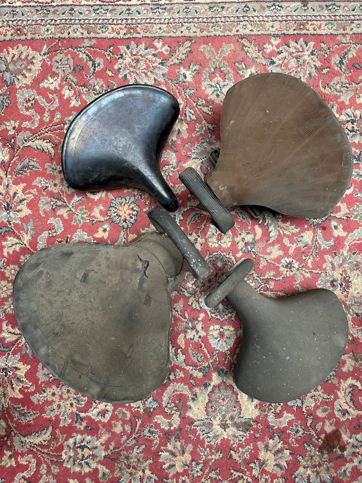 Selle : NSU, Gillet, DKW, Zundapp, etc., Enlèvement, Utilisé