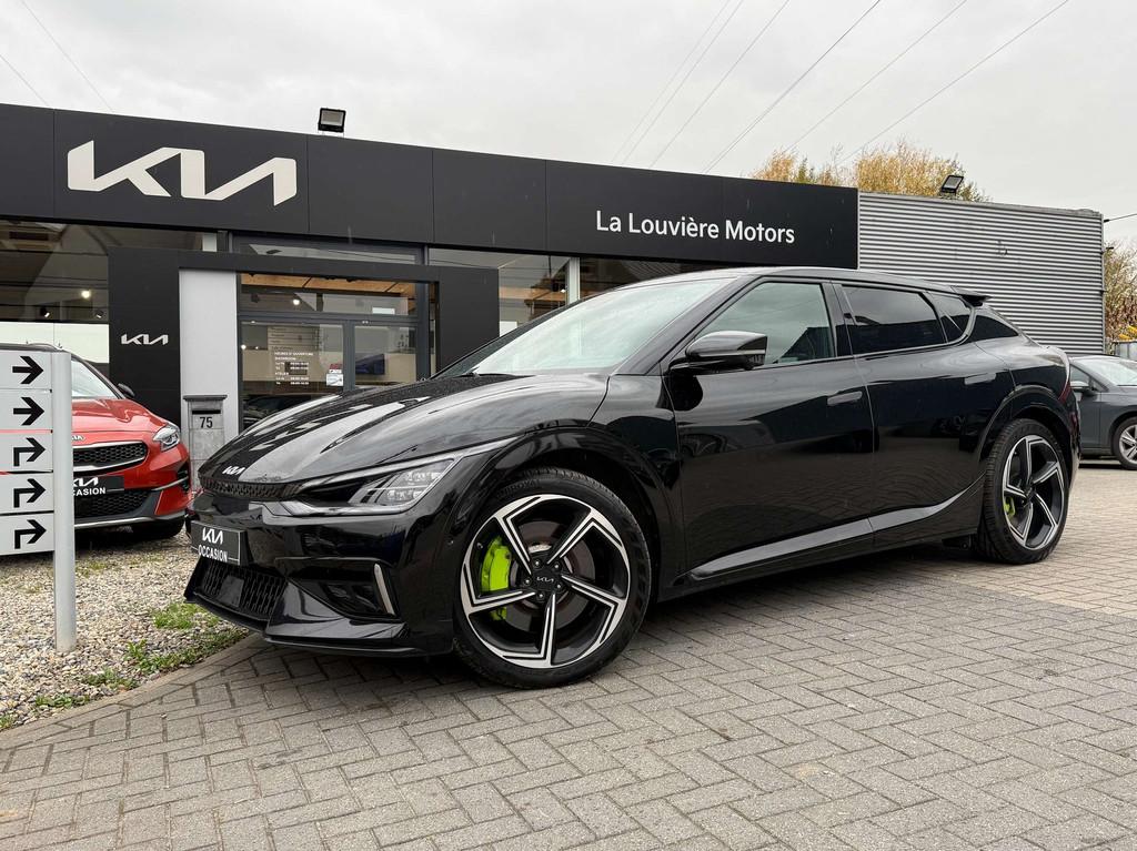 Kia Ev6 EV6 77.4 kWh AWD GT (429 kW)*FULL*FULL*GARANTIE, Auto's, Kia, Automaat, Gebruikt, Alcantara, Zwart