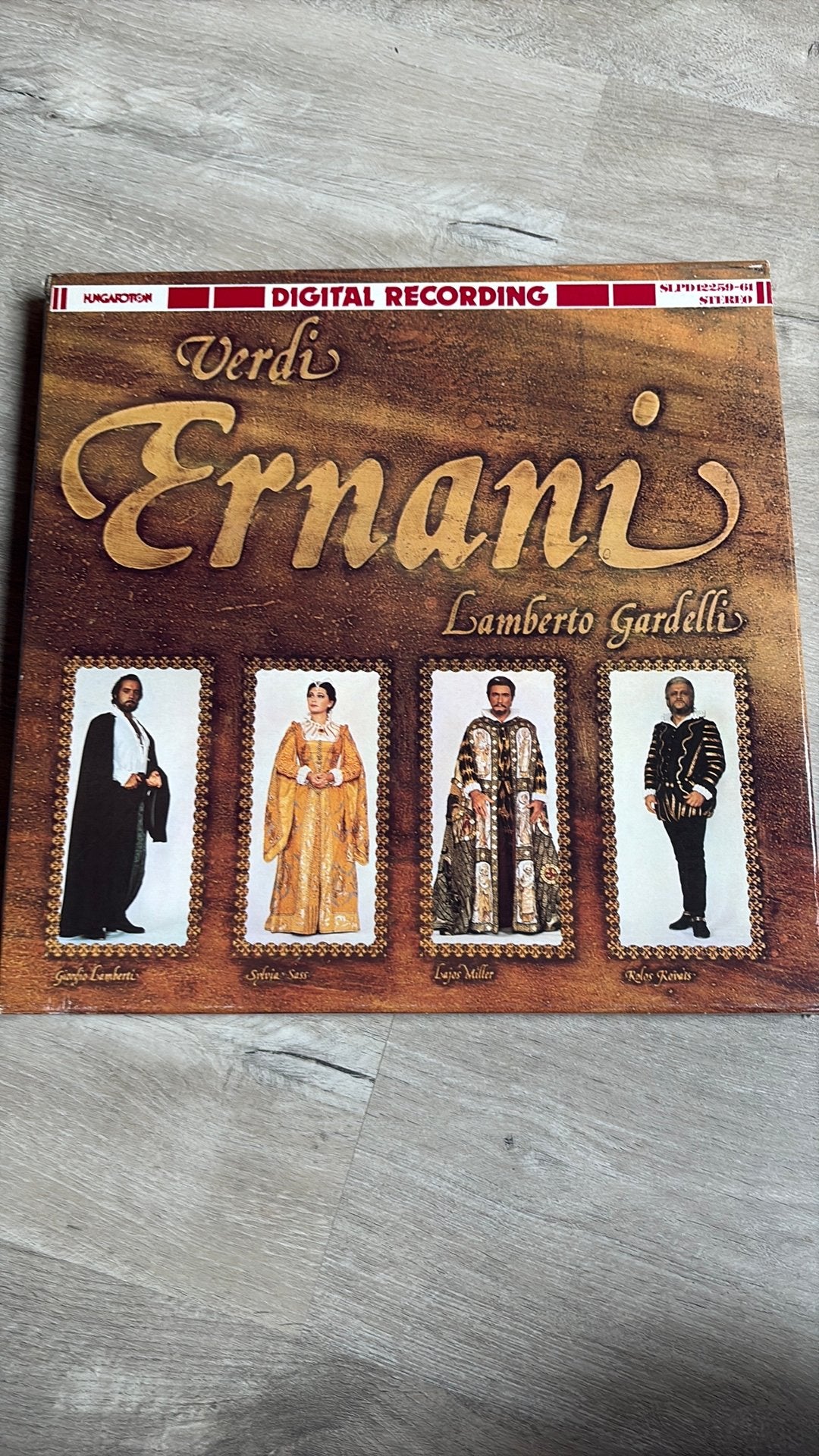 Lp verdi Ernani, Ophalen, Zo goed als nieuw, LP, Verdi