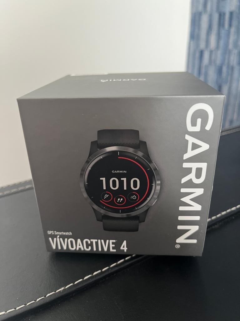 Garmin Vivoactive 4, Ophalen, Zwart, Waterdicht, Android