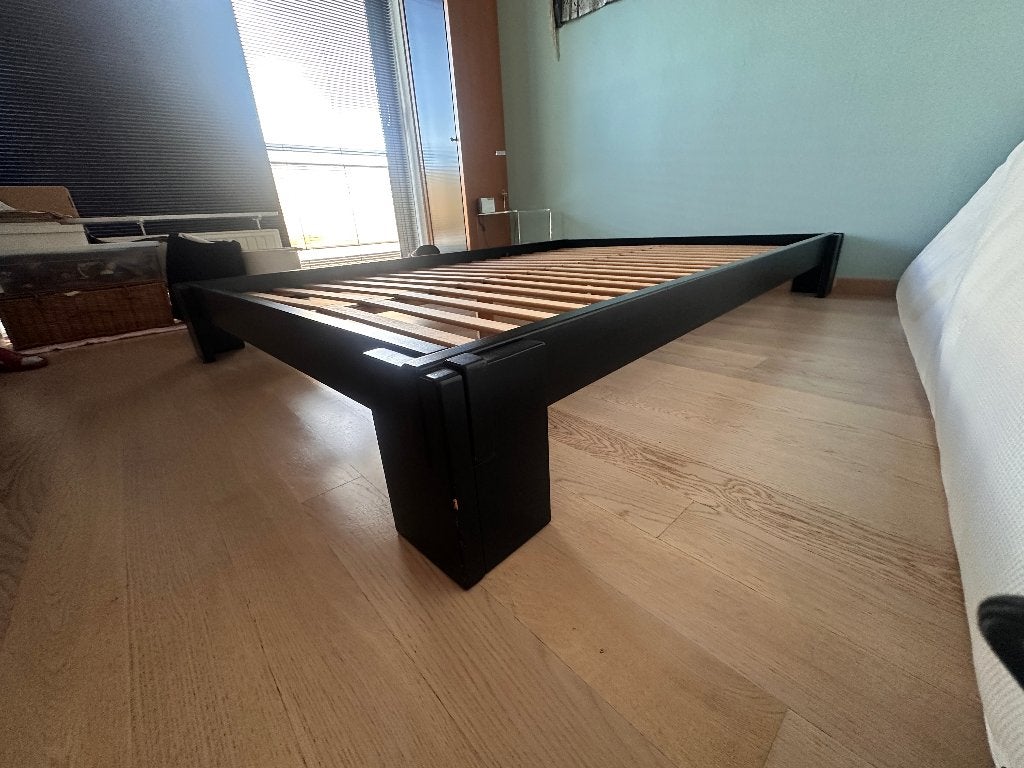 Cadre de lit de style japonais (140x200 cm), Japanse stijl, 140 cm, Enlèvement, Utilisé