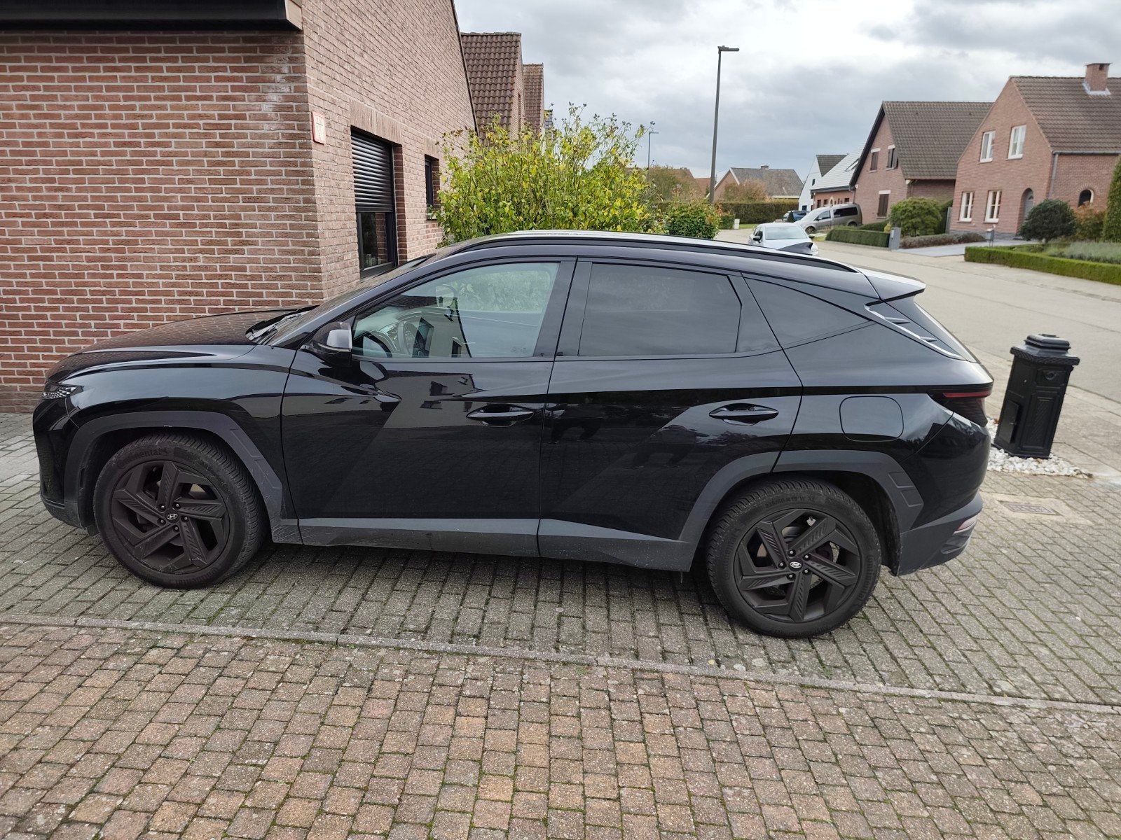 Mooie Hyundai Tucson 1.6 GTI, Auto's, Voorwielaandrijving, Stof, Zwart, Airconditioning