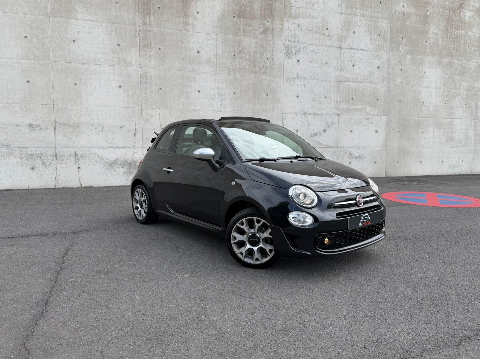 FIAT 500C | 2019 | RockStar | 1.2Benzine | 69PK, Auto's, Voorwielaandrijving, 980 kg, Cabriolet, Leder en Stof