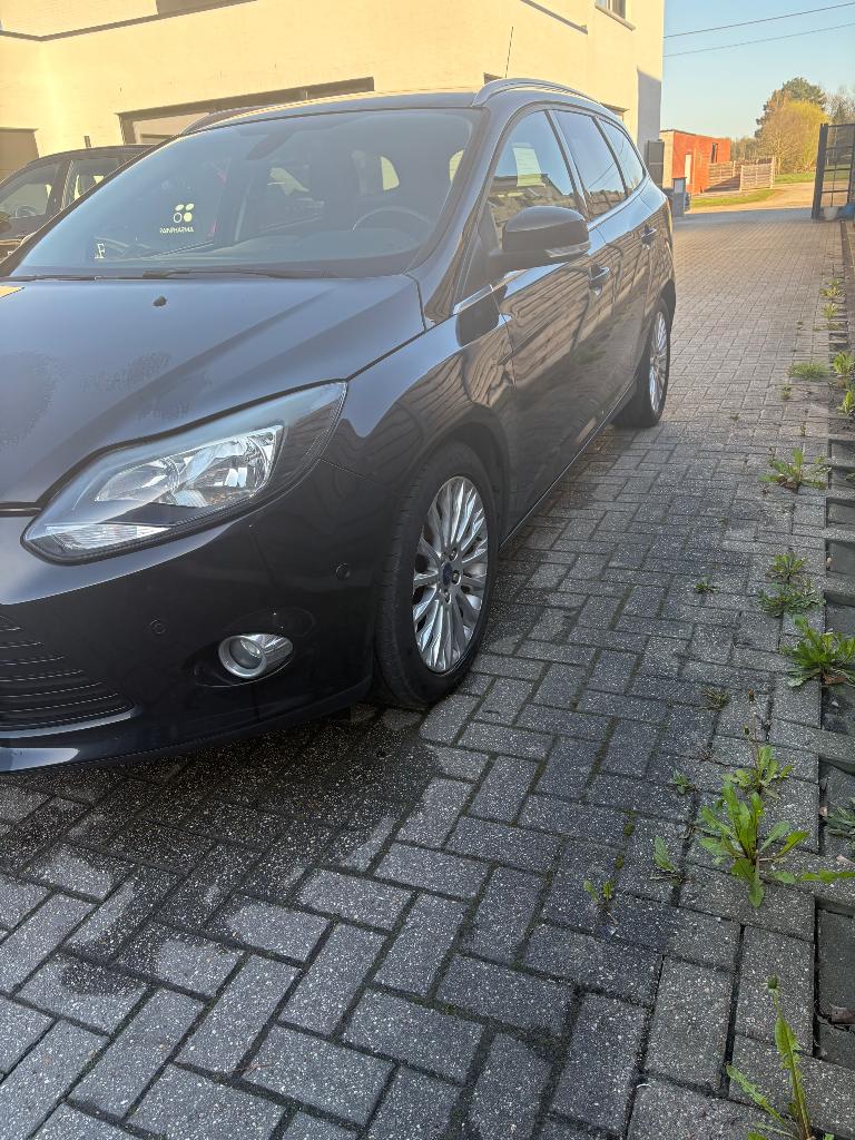 Ford focus 1.6tdci, Auto's, Ford, Euro 5, 4 cilinders, Blauw, 5 deurs