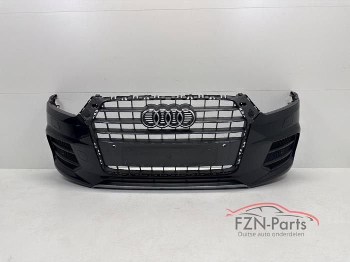 Audi Q3 8U Voorbumper 4 PDC Mythosschwarz, Ophalen of Verzenden, Gebruikt, Voor, Bumper