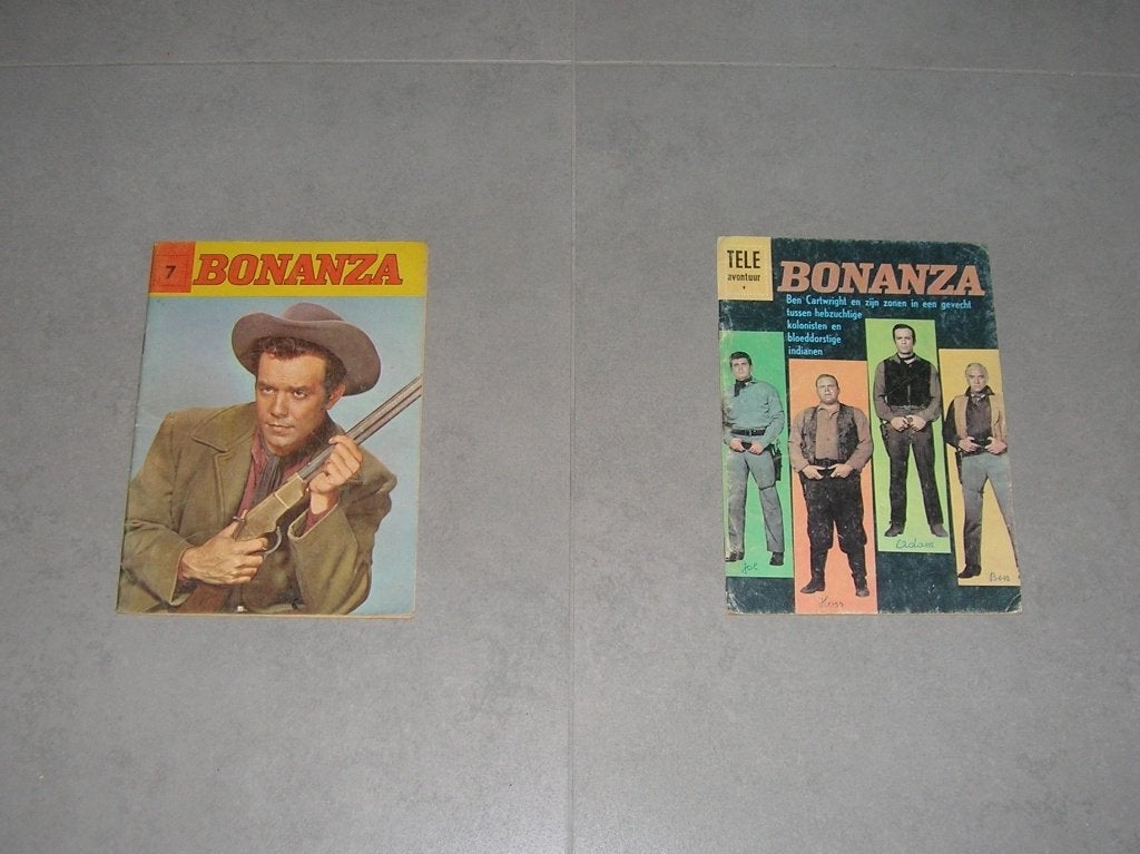 Stripverhalen Bonanza, Boeken, Stripverhalen, Meerdere stripboeken, Ophalen, Gelezen