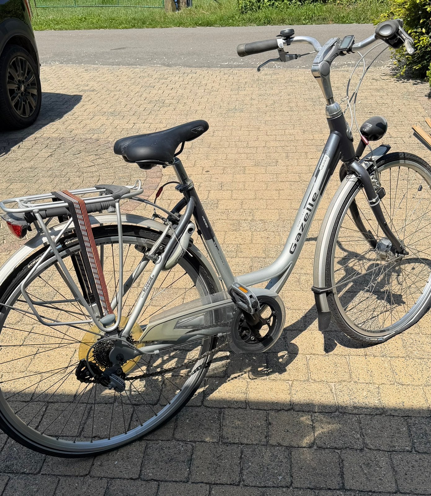 Damesfiets en herenfiets te koop, Fietsen en Brommers, Ophalen, Gebruikt, Gazelle, Minder dan 10 versnellingen