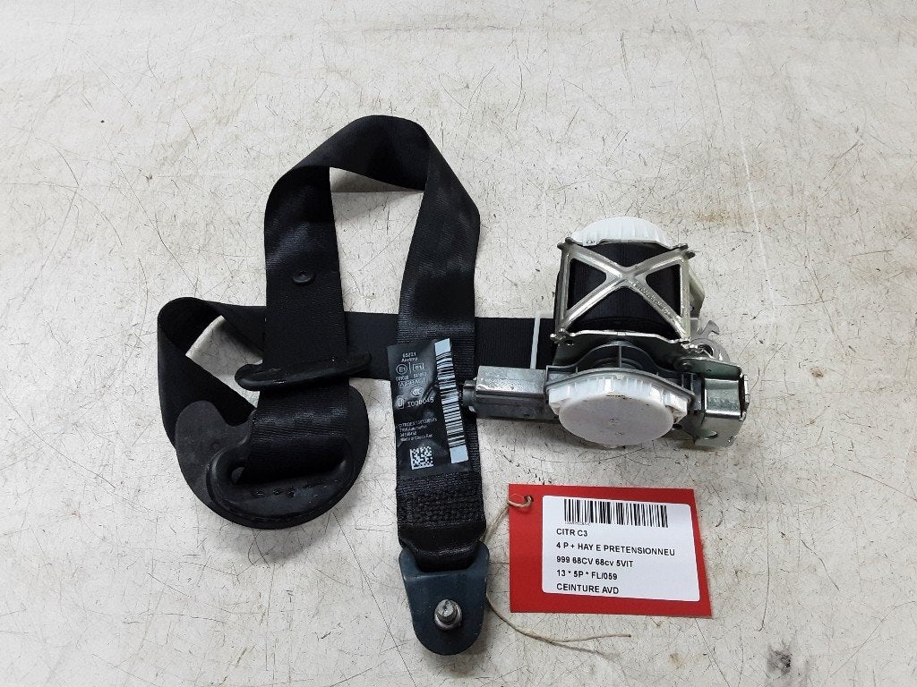 CEINTURE DE SECURITE AVANT DROIT C3 (SC) (988030365XX), Citroën, Kontakt-citroen@citroen.com, Utilisé, Citroën Deutschland GmbH